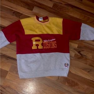 Retro redskins crew neck with the og logo